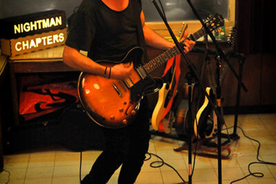 Nightman albumvoorstelling @ Café Commerce, picture 7, photographed by Bart Scholliers - FrontView Magazine