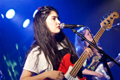Hinds @ ancienne Belgique Club, foto 6, foto's door Bart Baevegems - FrontView Magazine