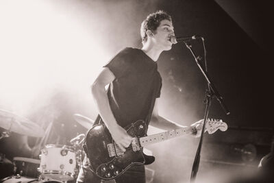 AGAINST THE CURRENT vs. ROAM vs. THE OVERSLEPT @ Muziekodroom, foto 1, foto's door Alana Clemens - FrontView Magazine