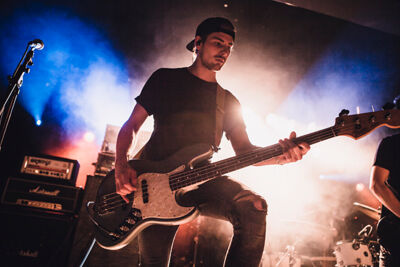 AGAINST THE CURRENT vs. ROAM vs. THE OVERSLEPT @ Muziekodroom, foto 2, foto's door Alana Clemens - FrontView Magazine