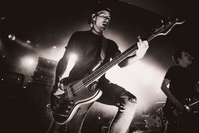 AGAINST THE CURRENT vs. ROAM vs. THE OVERSLEPT @ Muziekodroom, foto 4, foto's door Alana Clemens - FrontView Magazine