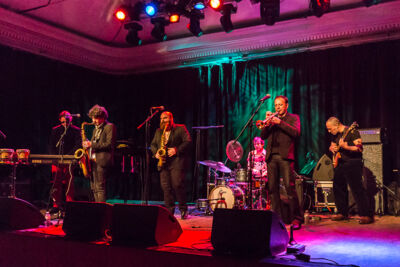 Thomas De Pourquery & Supersonic @ De Casino St.-Niklaas, picture 3, photographed by Guy Danneels - FrontView Magazine