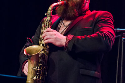 Thomas De Pourquery & Supersonic @ De Casino St.-Niklaas, picture 9, photographed by Guy Danneels - FrontView Magazine