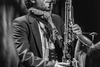 Thomas De Pourquery & Supersonic @ De Casino St.-Niklaas, picture 11, photographed by Guy Danneels - FrontView Magazine
