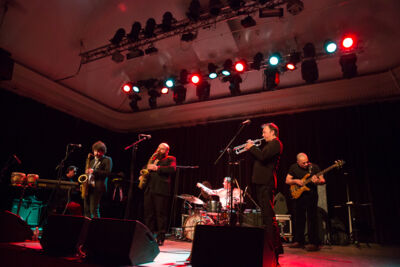 Thomas De Pourquery & Supersonic @ De Casino St.-Niklaas, picture 12, photographed by Guy Danneels - FrontView Magazine