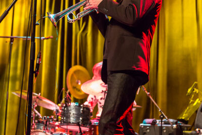 Thomas De Pourquery & Supersonic @ De Casino St.-Niklaas, picture 15, photographed by Guy Danneels - FrontView Magazine