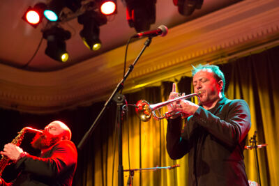 Thomas De Pourquery & Supersonic @ De Casino St.-Niklaas, picture 16, photographed by Guy Danneels - FrontView Magazine