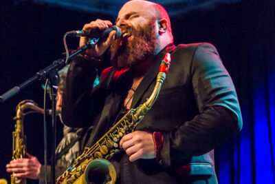 Thomas De Pourquery & Supersonic @ De Casino St.-Niklaas, picture 18, photographed by Guy Danneels - FrontView Magazine