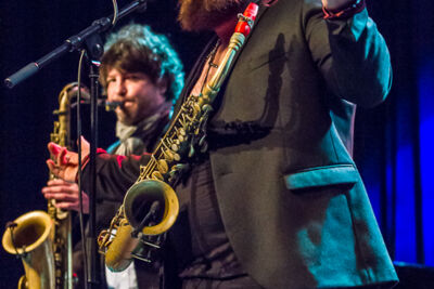 Thomas De Pourquery & Supersonic @ De Casino St.-Niklaas, picture 20, photographed by Guy Danneels - FrontView Magazine