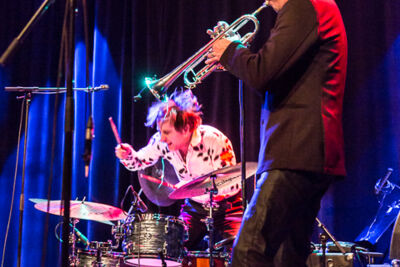 Thomas De Pourquery & Supersonic @ De Casino St.-Niklaas, picture 21, photographed by Guy Danneels - FrontView Magazine