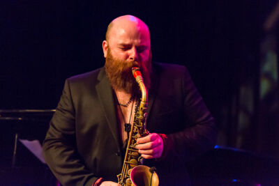 Thomas De Pourquery & Supersonic @ De Casino St.-Niklaas, picture 36, photographed by Guy Danneels - FrontView Magazine