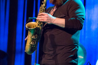 Thomas De Pourquery & Supersonic @ De Casino St.-Niklaas, picture 55, photographed by Guy Danneels - FrontView Magazine