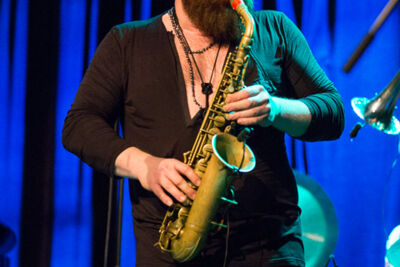 Thomas De Pourquery & Supersonic @ De Casino St.-Niklaas, picture 59, photographed by Guy Danneels - FrontView Magazine