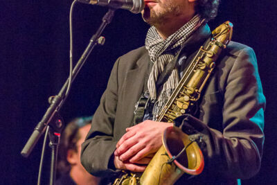 Thomas De Pourquery & Supersonic @ De Casino St.-Niklaas, picture 62, photographed by Guy Danneels - FrontView Magazine