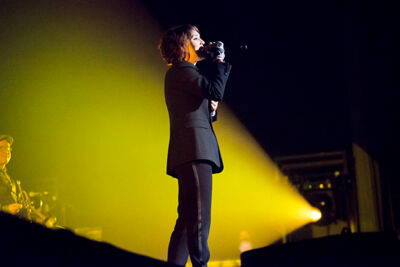 Zaz @ Vorst Nationaal, picture 7, photographed by Jef Peeters - FrontView Magazine