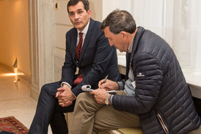 DE PREMIER persvoorstelling @ Wetstraat te Brussel, foto 46, foto's door Guy Danneels - FrontView Magazine