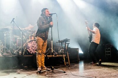 Enter Shikari @ Ancienne Belgique, foto 9, foto's door Edwin Houdevelt - FrontView Magazine