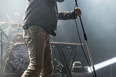Enter Shikari @ Ancienne Belgique, foto 11, foto's door Edwin Houdevelt - FrontView Magazine