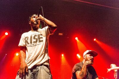 Hacktivist @ Ancienne Belgique, picture 1, photographed by Edwin Houdevelt - FrontView Magazine