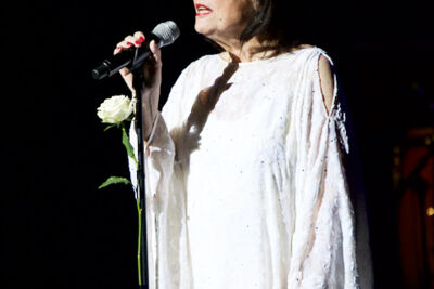 Nana Mouskouri @ capitole Gent, foto 3, foto's door Bart Baevegems - FrontView Magazine