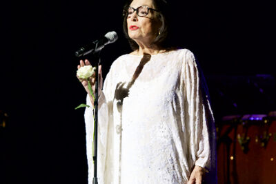 Nana Mouskouri @ capitole Gent, foto 5, foto's door Bart Baevegems - FrontView Magazine