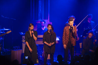 Hooverphonic - Try-out ‘In Wonderland Tour’ Casino Sint Niklaas, foto 4, foto's door Tom  Lammens - FrontView Magazine