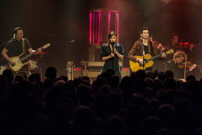 Hooverphonic - Try-out ‘In Wonderland Tour’ Casino Sint Niklaas, foto 12, foto's door Tom  Lammens - FrontView Magazine