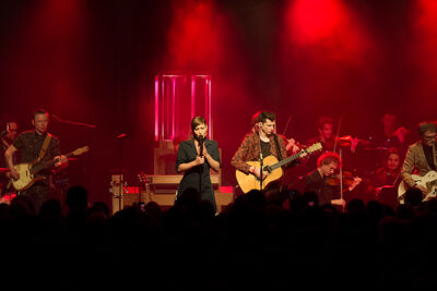 Hooverphonic - Try-out ‘In Wonderland Tour’ Casino Sint Niklaas, foto 13, foto's door Tom  Lammens - FrontView Magazine
