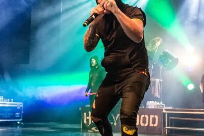 Hollywood Undead @ Ancienne Belgique, foto 4, foto's door Edwin Houdevelt - FrontView Magazine