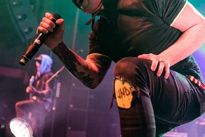 Hollywood Undead @ Ancienne Belgique, foto 7, foto's door Edwin Houdevelt - FrontView Magazine