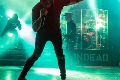Hollywood Undead @ Ancienne Belgique, foto 19, foto's door Edwin Houdevelt - FrontView Magazine