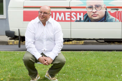 Umesh pop-up teevee @ perszaal VRT, foto 4, foto's door Bart Baevegems - FrontView Magazine