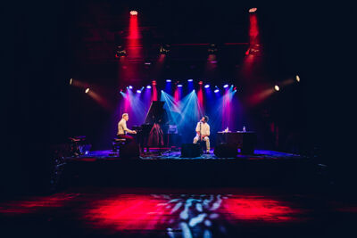Jef Neve & Typhoon (soundcheck) @ Ancienne Belgique, picture 6, photographed by Elke Briers - FrontView Magazine