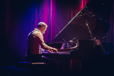Jef Neve & Typhoon (soundcheck) @ Ancienne Belgique, picture 7, photographed by Elke Briers - FrontView Magazine