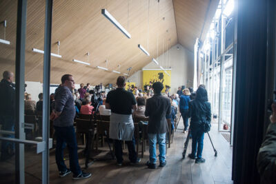 Setbezoek Dode hoek @ Felix Archief Antwerpen, picture 1, photographed by Dimitri Vanlommel - FrontView Magazine