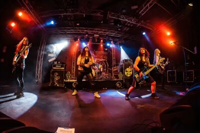 The Iron Maidens @ De Pul, picture 1, photographed by Edwin Houdevelt - FrontView Magazine