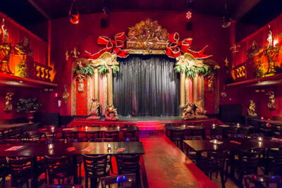 Persconferentie 'La Cage aux Folles' @ Mask'ara te Borsbeek, foto 1, foto's door Guy Danneels - FrontView Magazine