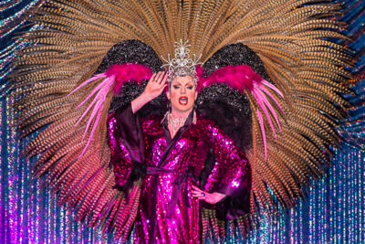 Persconferentie 'La Cage aux Folles' @ Mask'ara te Borsbeek, foto 8, foto's door Guy Danneels - FrontView Magazine
