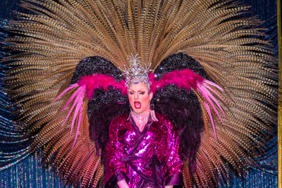 Persconferentie 'La Cage aux Folles' @ Mask'ara te Borsbeek, foto 13, foto's door Guy Danneels - FrontView Magazine