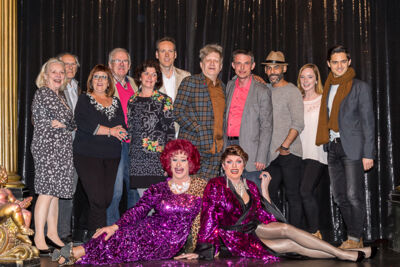 Persconferentie 'La Cage aux Folles' @ Mask'ara te Borsbeek, foto 22, foto's door Guy Danneels - FrontView Magazine