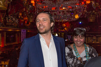 Persconferentie 'La Cage aux Folles' @ Mask'ara te Borsbeek, foto 42, foto's door Guy Danneels - FrontView Magazine