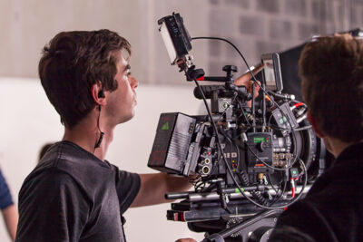 Setbezoek verfilming: 'Dode Hoek' @ TV studio Brussel, foto 1, foto's door Guy Danneels - FrontView Magazine