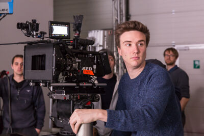 Setbezoek verfilming: 'Dode Hoek' @ TV studio Brussel, foto 10, foto's door Guy Danneels - FrontView Magazine