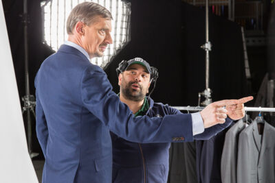 Setbezoek verfilming: 'Dode Hoek' @ TV studio Brussel, foto 34, foto's door Guy Danneels - FrontView Magazine
