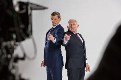 Setbezoek verfilming: 'Dode Hoek' @ TV studio Brussel, foto 43, foto's door Guy Danneels - FrontView Magazine