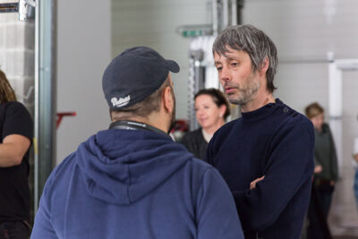 Setbezoek verfilming: 'Dode Hoek' @ TV studio Brussel, foto 67, foto's door Guy Danneels - FrontView Magazine