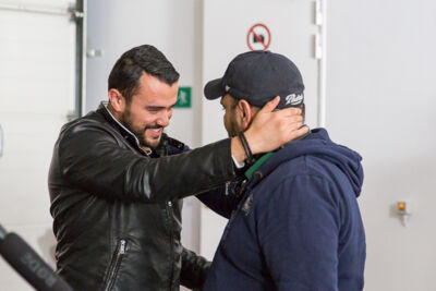 Setbezoek verfilming: 'Dode Hoek' @ TV studio Brussel, foto 70, foto's door Guy Danneels - FrontView Magazine