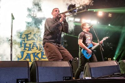 Less Than Jake @ Groezrock 2016, picture 13, photographed by Edwin Houdevelt - FrontView Magazine