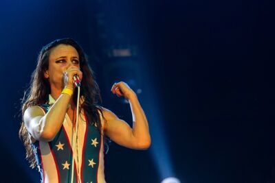 Juliette & The Licks @ Groezrock 2016, foto 24, foto's door Edwin Houdevelt - FrontView Magazine