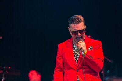 Me First And The Gimme Gimmes @ Groezrock 2016, foto 22, foto's door Edwin Houdevelt - FrontView Magazine